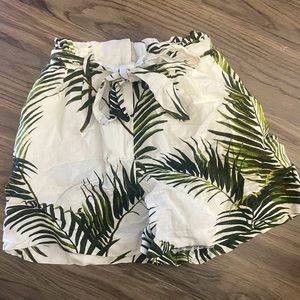 High Waisted Shorts with Belt